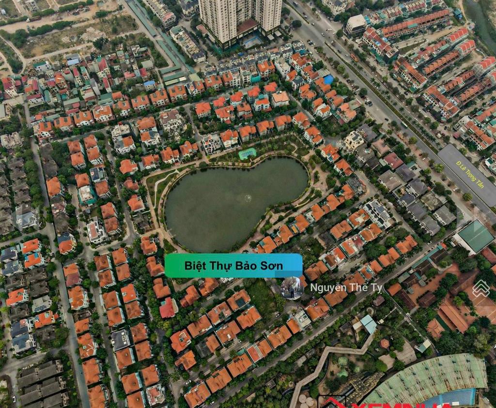 Bán gấp btsl 190m2  2 mặt thoáng vị trí đẹp kđt bảo sơn 2̃7.x tỷ