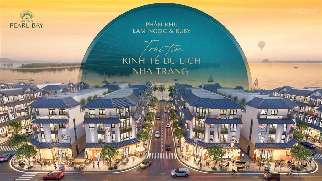 Quỹ vip ngoại giao biệt thự, liền kề vinhomes nha trang  pearl bay, view biển sổ lâu dài