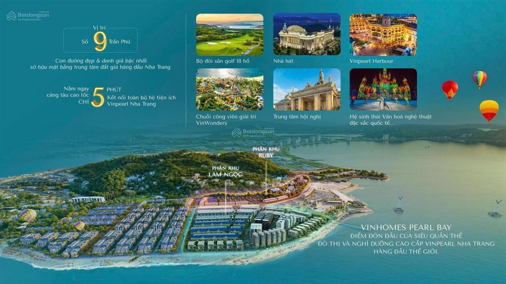 Quỹ vip ngoại giao biệt thự, liền kề vinhomes nha trang  pearl bay, view biển sổ lâu dài