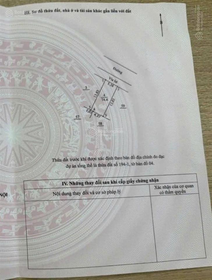 Bán đất dịch vụ thị trấn trạm trôi sát ql32