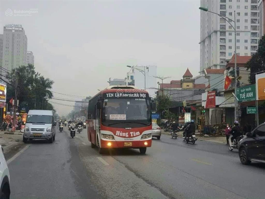 Bán đất dịch vụ thị trấn trạm trôi sát ql32