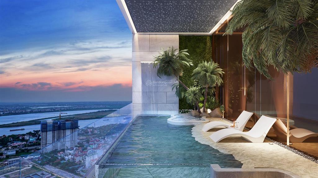 Trực tiếp chủ đầu tư bán căn duplex vip sân vườn bể bơi riêng view sông hồng noble crystal tây hồ