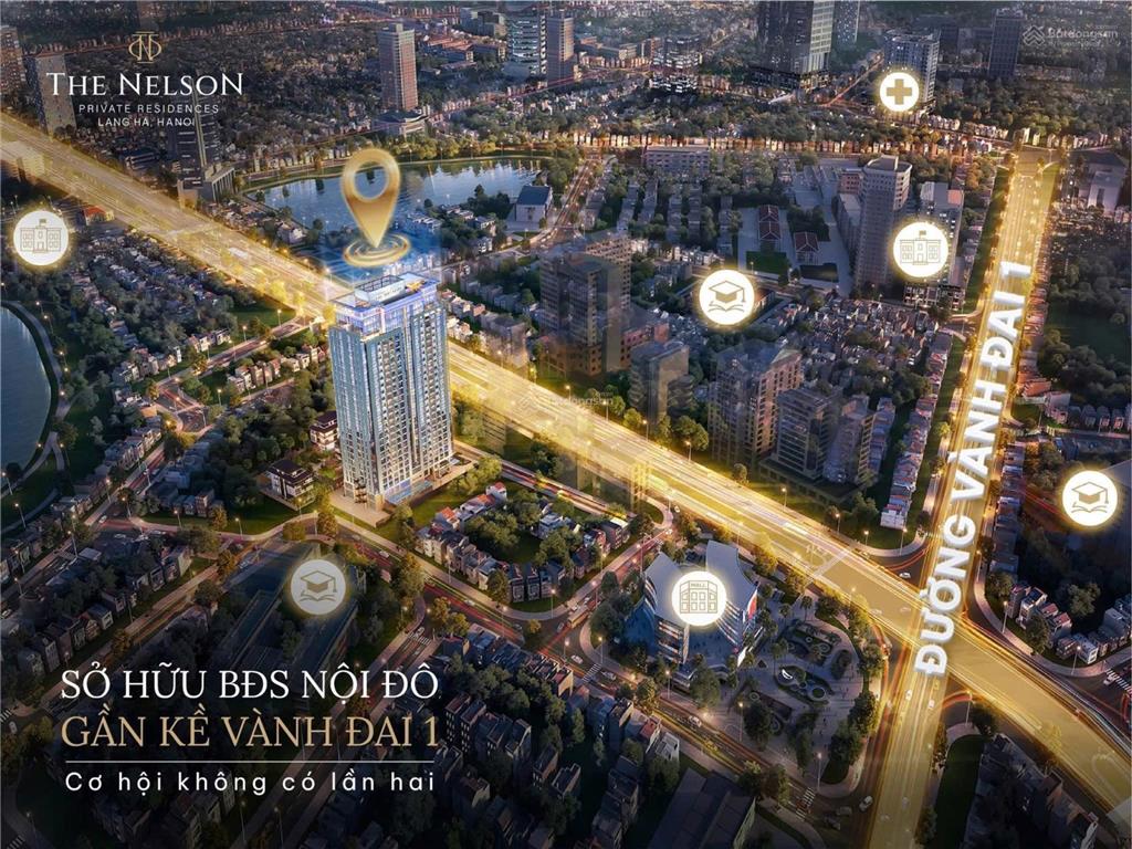 Bán căn penthouse tại dự án the nelson 29 láng hạ "biệt thự trên không" vô cùng đẳng cấp