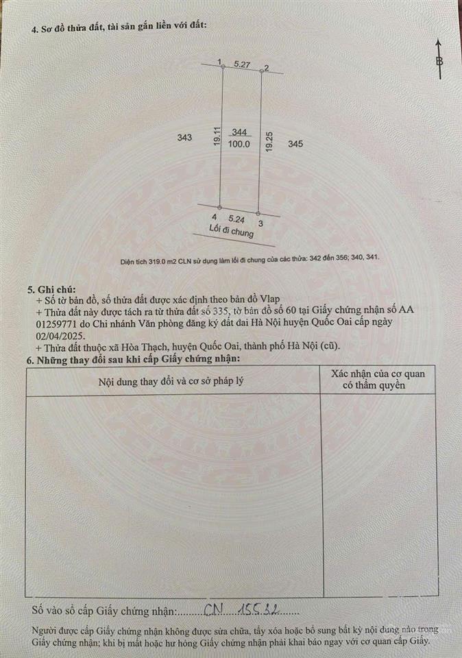 Chính chủ bán đất thổ cư ql21a, trung tâm xã phú cát, thành phố hà nội, 100m2, mt 6m