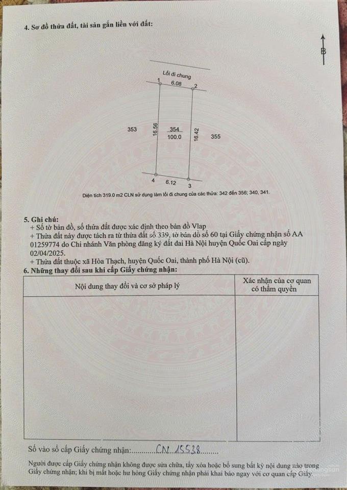 Chính chủ bán đất thổ cư ql21a, trung tâm xã phú cát, thành phố hà nội, 100m2, mt 6m