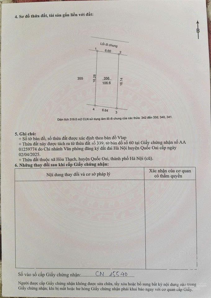 Chính chủ bán đất thổ cư ql21a, trung tâm xã phú cát, thành phố hà nội, 100m2, mt 6m