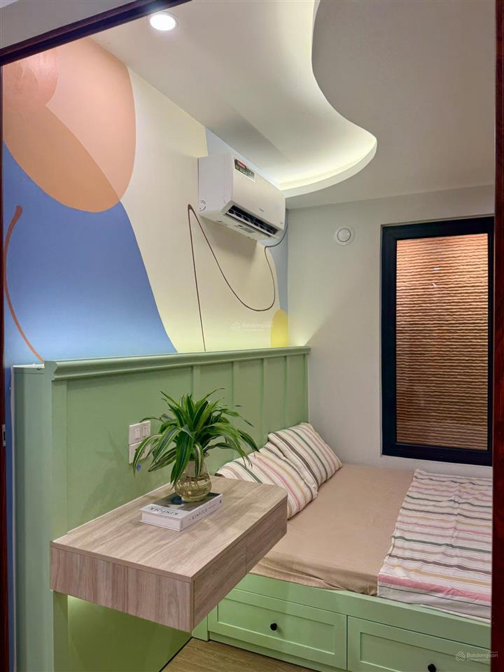 Căn hộ chung cư mini 35m2 thiết kế 2 ngủ full nội thất