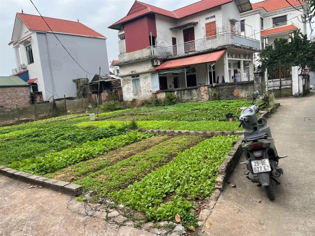 Bán đất đẹp tại kim thư, thanh oai, hà nội, 49m2, mt 5m lô góc , ô tô vào đất, kd, sổ đỏ giá 2.x ty