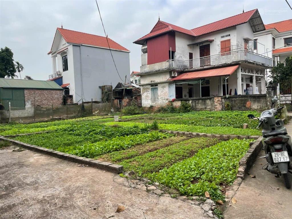 Bán đất đẹp tại kim thư, thanh oai, hà nội, 49m2, mt 5m lô góc , ô tô vào đất, kd, sổ đỏ giá 2.x ty