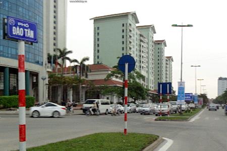 Cho thuê nhà mặt phố đào tấn, chính chủ