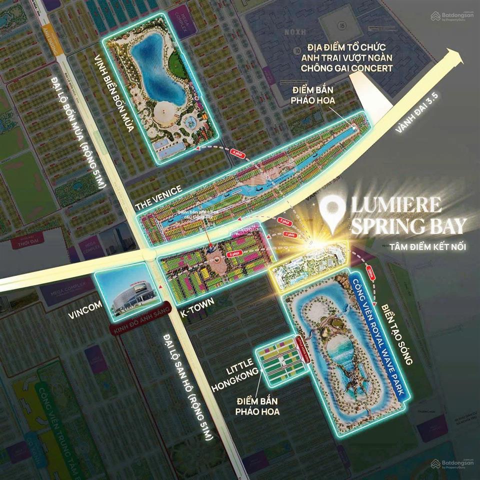 Cần bán nhanh căn 2pn  60m2  tòa c4l1  view pháo hoa  lumiere spring bay  vinhome ocean park 2