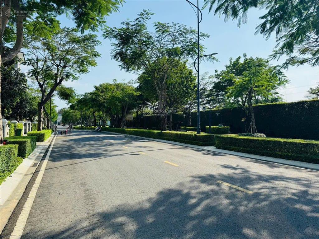 Bán bt song lập verosa khang điền, view trực diện công viên trục chính, dt 8x29m
