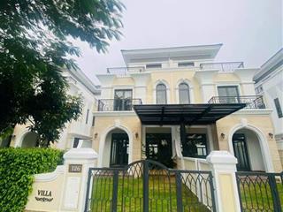 Bán bt song lập verosa khang điền, view trực diện công viên trục chính, dt 8x29m