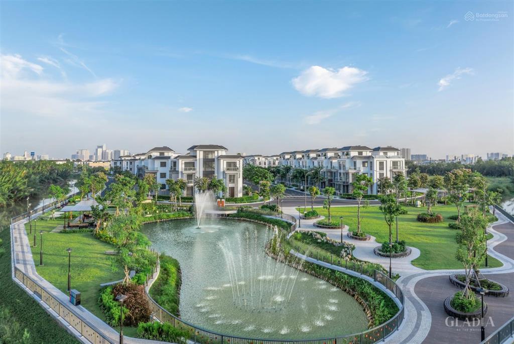 Bán bt đơn lập lớn nhất giỏ hàng 305m2 view sông và công viên, giá gốc cđt 83.3 tỷ