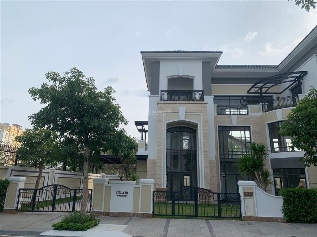 Bán duy nhất 1 căn biệt thự đơn lập verosa park giá khoảng 123 triệu/m2 căn góc siêu đẹp