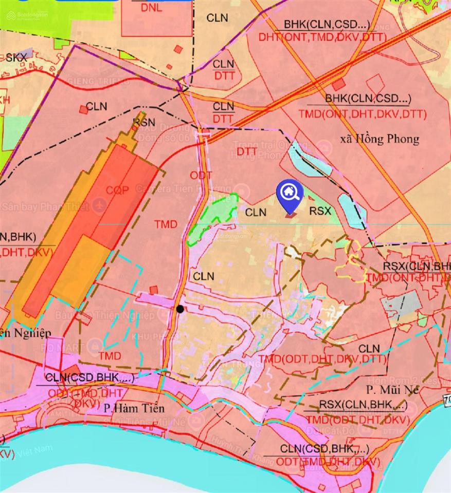 Bán đất 37ha, 37 tỷ, xã hồng phong, bắc bình, bình thuận