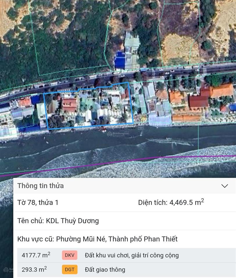 Bán gấp đất dự án tại khu du lịch, phường mũi né, tỉnh lâm đồng giá bán, 120 tỷ, 4469 m2 siêu hot