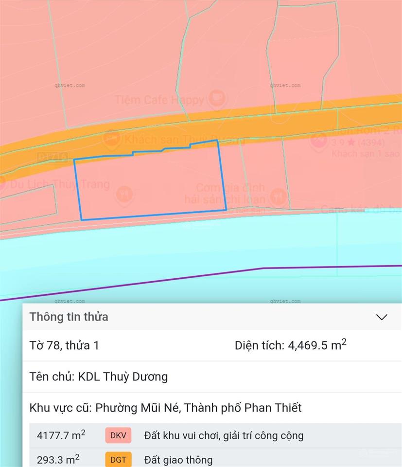 Bán gấp đất dự án tại khu du lịch, phường mũi né, tỉnh lâm đồng giá bán, 120 tỷ, 4469 m2 siêu hot