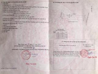 Bán đất mặt tiền đường nhựa gần ngã tư phường mũi né dt 2.000m2, có 200m2 thổ