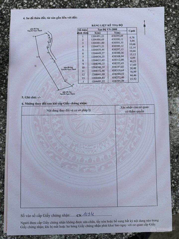 Bán thửa đất liền nhau gần quốc lộ 1a xã hàm kiệm, lâm đồng giá chỉ 2,7 tỷ