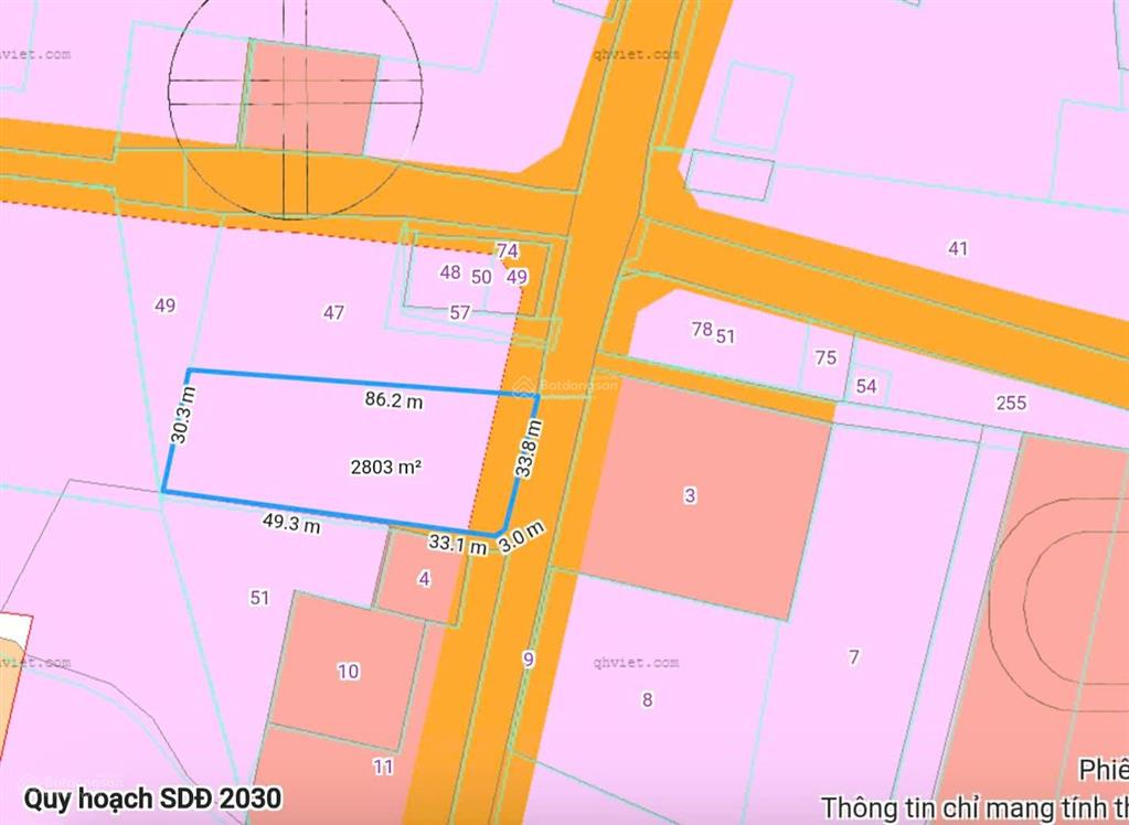 Bán đất thổ cư chính chủ thiện nghiệp tp. phan thiết 1.460m2