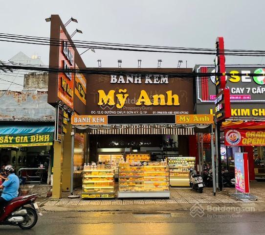 Bán nhà mặt tiền đường cn1, phường sơn kỳ, quận tân phú dt 7,5x19m hiện trạng cấp 4 bán 22 tỷ