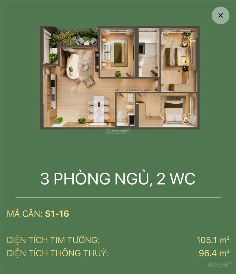Căn góc 3pn tầng 28 eco retreat | view hồ bơi nội khu không gian sống đẳng cấp