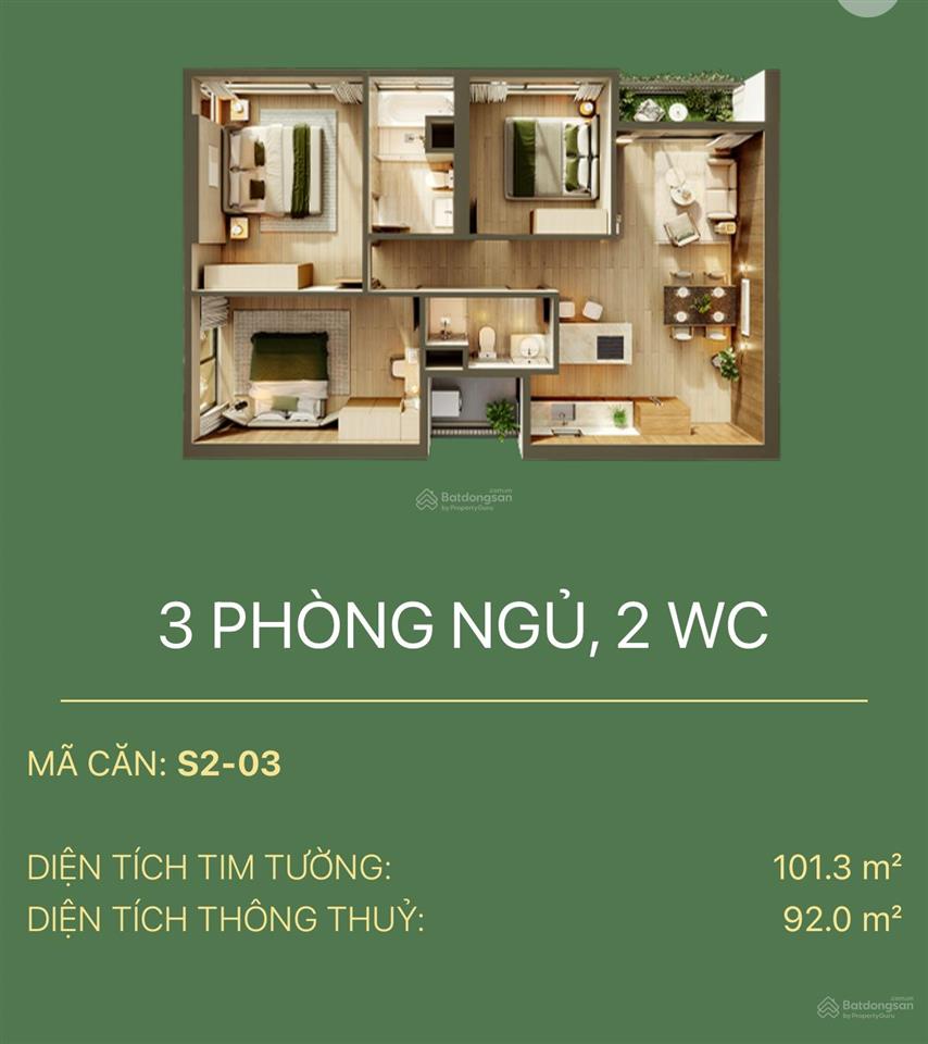 Căn góc 3pn tầng 28 eco retreat | view hồ bơi nội khu không gian sống đẳng cấp
