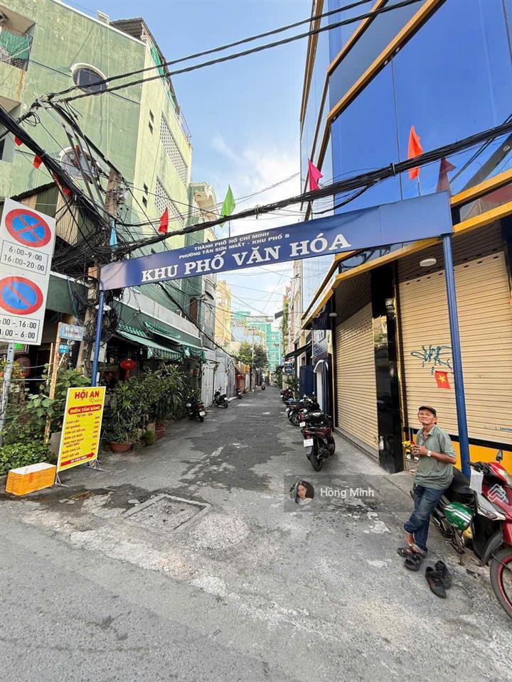 Bán nhà hẻm xe hơi 6m hoàng văn thụ  p. 4  tân bình  dt 4x11.5m  1 trệt 1 lầu  pn  giá 6.5 tỷ