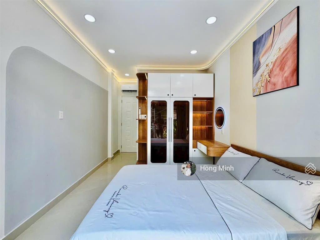 Bán nhà hẻm phan đăng lưu, p.9, phú nhuận, dt 56m2 , 3 lầu, 4 phòng ngủ, mới, ở liền, giá 7.4 tỷ