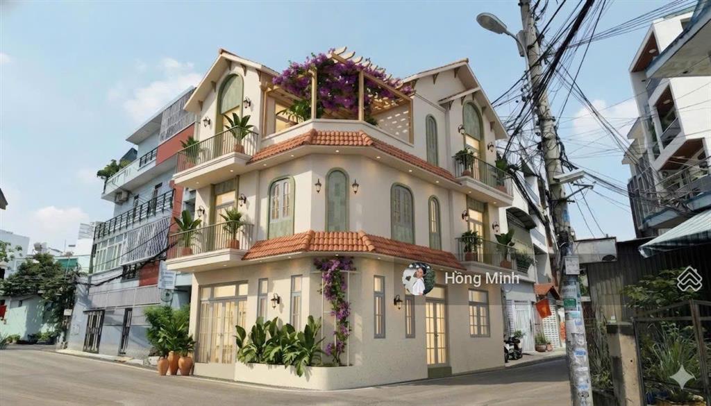 Biệt thự góc 2mt hxh 10m nguyễn ảnh thủ, p. trung mỹ tây, 10x11m, 3 lầu, 6pn, mới, full nội thất
