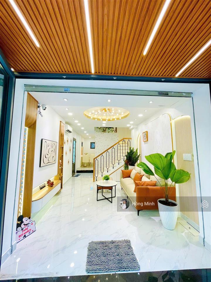 Nhà mới hoàng văn thụ, phú nhuận, 53m2, 3 tầng, 4pn, full nội thất, ở liền, 7.15 tỷ