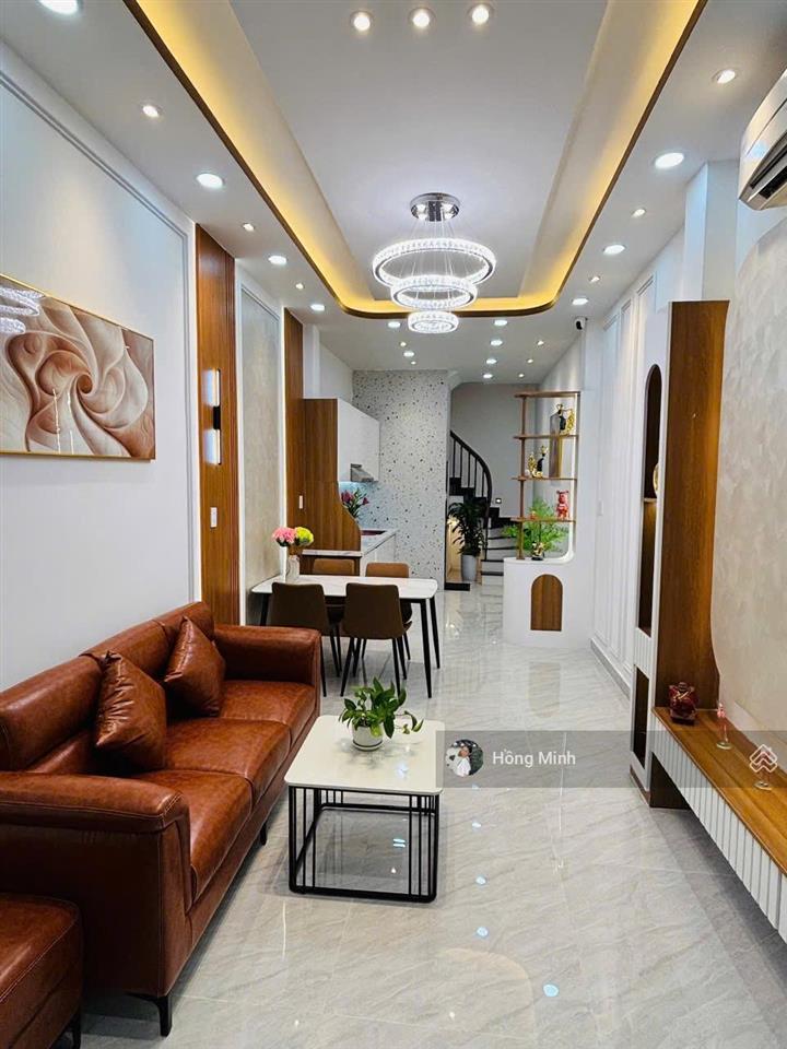 Nhà mới hoàng văn thụ  gần ngã tư phú nhuận  4 lầu  full nội thất  chỉ 5.99 tỷ