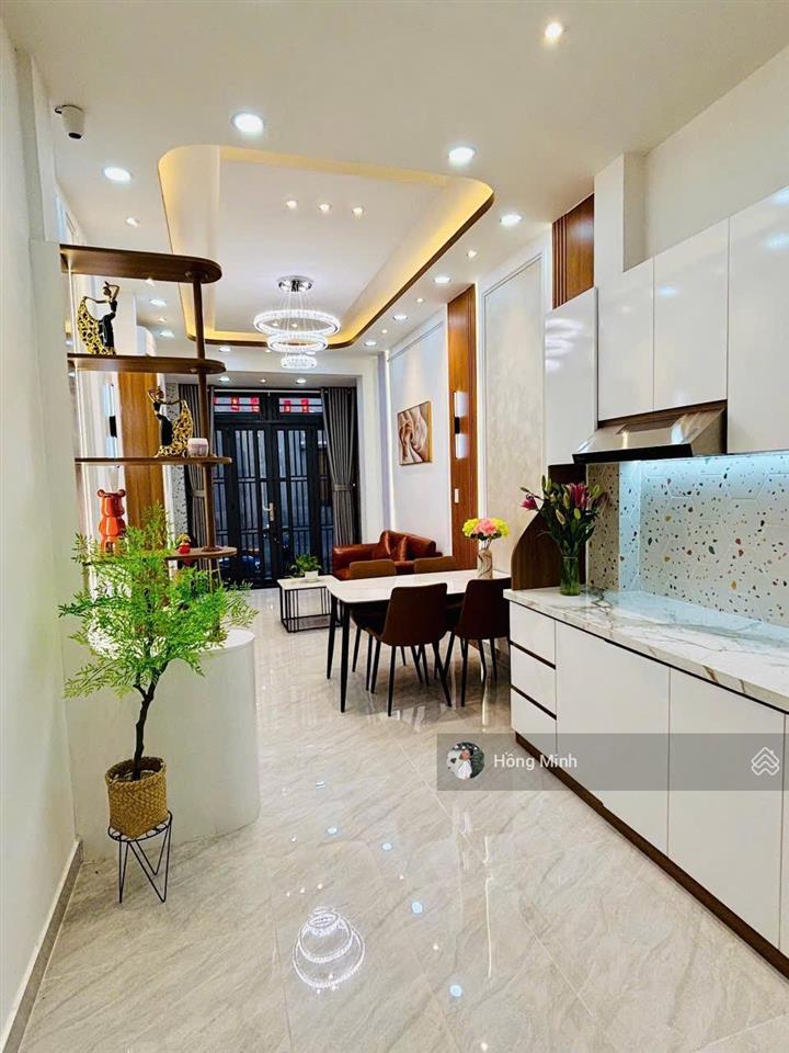 Nhà mới hoàng văn thụ  gần ngã tư phú nhuận  45m2  4 lầu  full nội thất  chỉ 6.15 tỷ