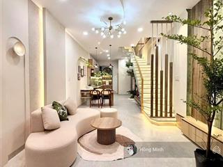 Nhà mới  hẻm xe hơi ba tháng hai  dt 3.5x10m  2 tầng  full nội thất  5.85 tỷ