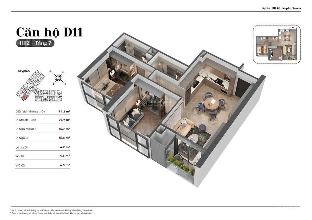 Bàn giao căn hộ dự án kepler tower nội thất có những gì giá bán nổi bật không 0947 022 ***
