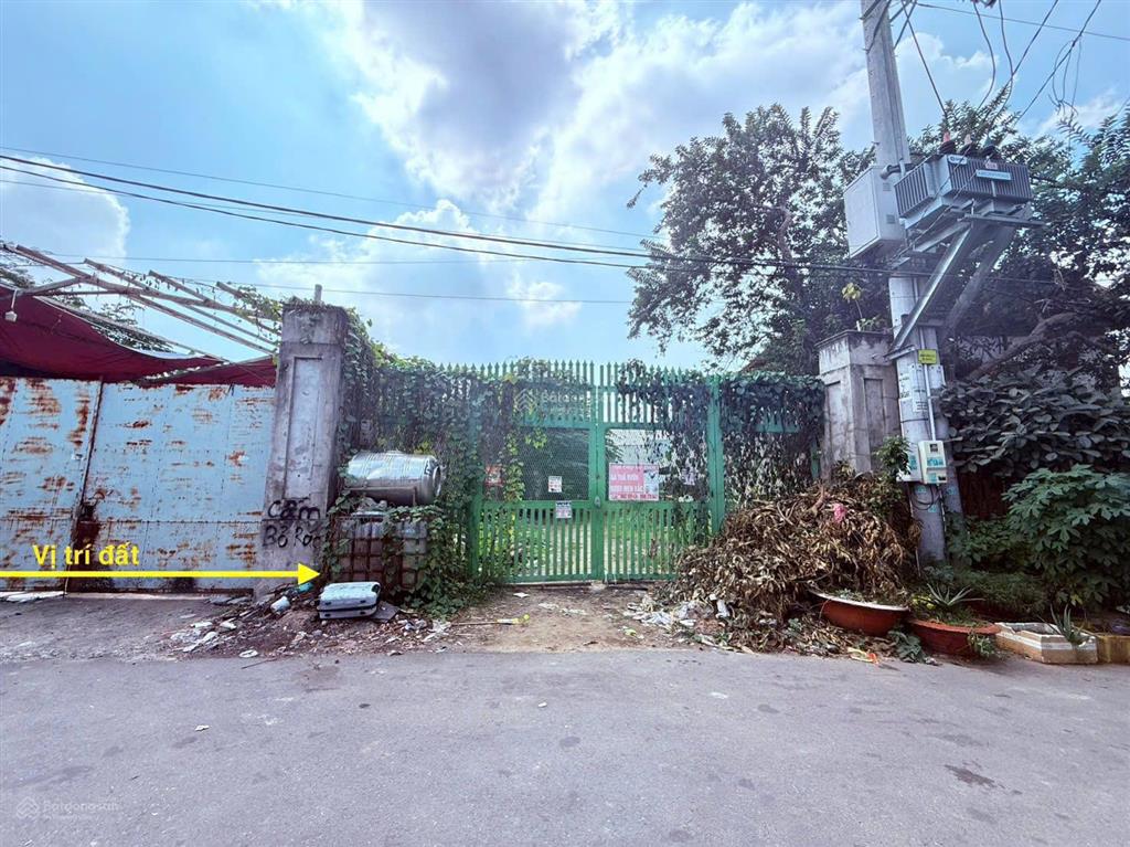 Bán đất mặt tiền hoàng hữu nam, quận 9, đường số 5, 646m2, full thổ cư  giá tốt