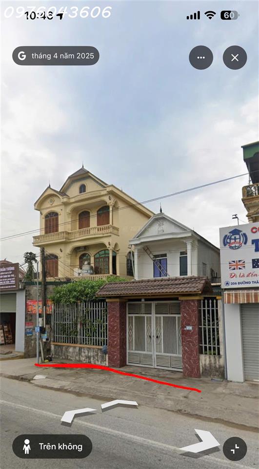 Bán nhà 2 mặt tiền đường Thăng Long, Nghi Kim, TP.Vinh, 2 tầng,DT 143m2, giá 6,2 tỷ còn TL