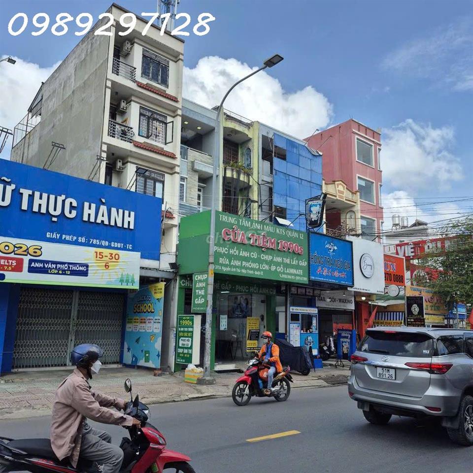 Bán nhà mặt tiền đường Nguyễn Ảnh Thủ, Tân Thới Hiệp (Hiệp Thành cũ) DT 81m2, giá 8,8 tỷ