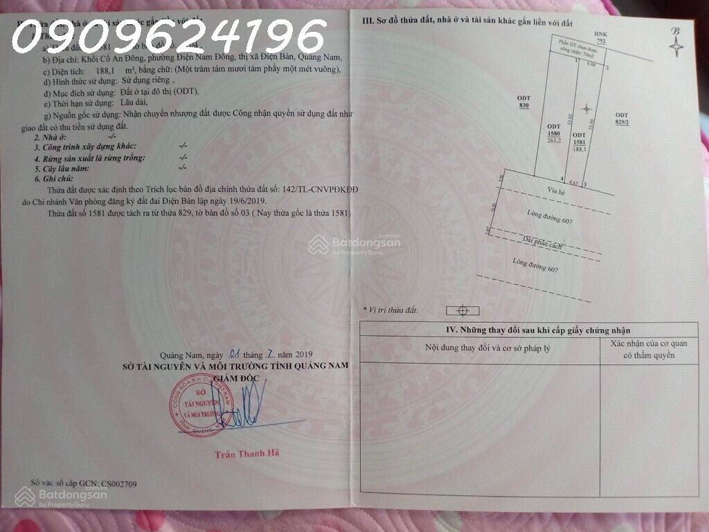 Siêu phẩm - MT kinh doanh Trần Thủ Độ (nở hậu 6.88m)- lô đất vàng kề sát ngã tư Thương Tín
