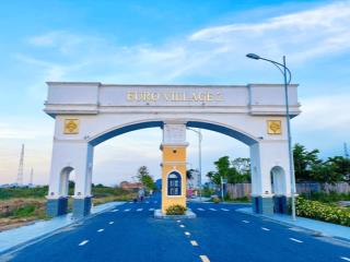 Bán lô góc biệt thự euro villge 2 phường hoà xuân tp đà nẵng giá bằng lô ống!