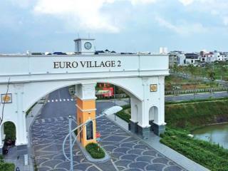 Bán lô góc 2 mặt euro village 2 giá chỉ 92 tr/m2 giáng hương 3, hòa xuân, đà nẵng