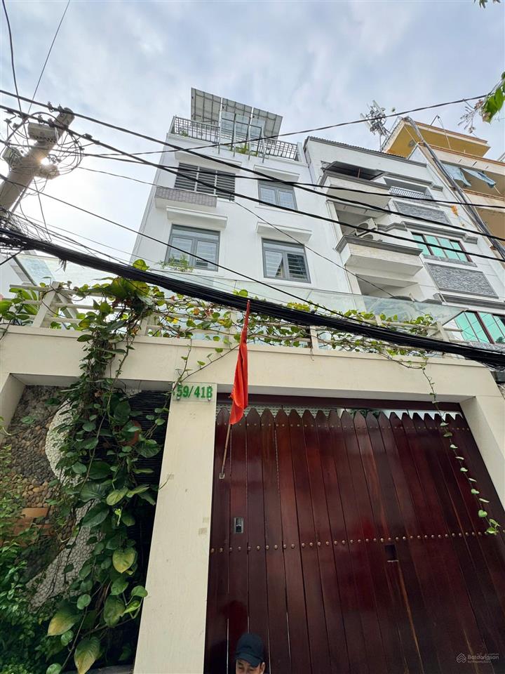 Nhà đẹp! villa mini phạm viết chánh, q1. dt 6 x 16m (90.1m2)  kc 5 tầng, thang máy  chỉ 29.5 tỷ