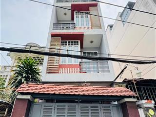 Ngay quận 1! hẻm xe hơi nơ trang long, p7  dt 4.1 x 17.4m (67.40m2)  4 tầng (5 pn)  chỉ 11.9 tỷ