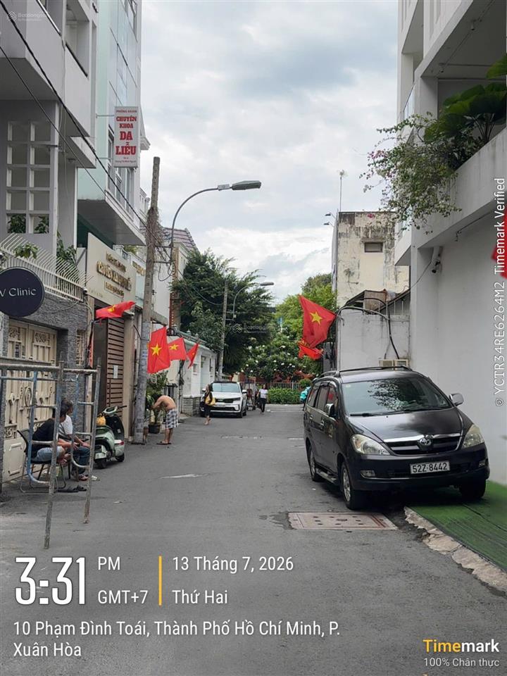 Vị trí hiếm! mặt tiền pham đình toái, p6, q3  (4 x 14m)  được xây 6 tầng  chỉ 19.9 tỷ còn tl