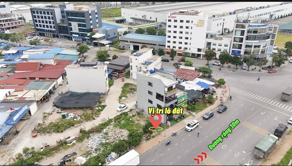 Chỉ còn lô duy nhất 75m2 đường rộng tới 30m trong lòng khu cn tràng duệ an dương, buôn bán cực tốt