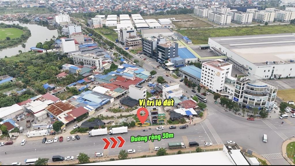 Chỉ còn lô duy nhất 75m2 đường rộng tới 30m trong lòng khu cn tràng duệ an dương, buôn bán cực tốt