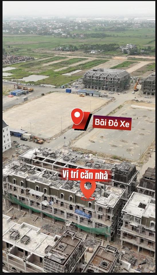 Nóng nhất thuỷ nguyên chỉ 6 tỷ 350 triệu một căn 84m2 xây 4 tầng tại khu đô thị hoàng huy