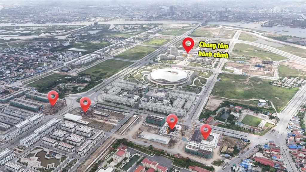 Bán căn hộ chung cư 60m² hải phòng ngủ hoàng huy new city, ngay cạnh trung tâm hành chính