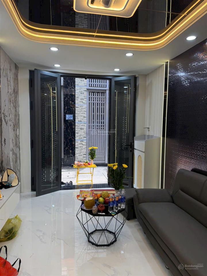 Bán nhà bùi quang là, phường an hội tây  nhà mới 1 trệt 1 lầu, full nội thất, giá 4,35 tỷ